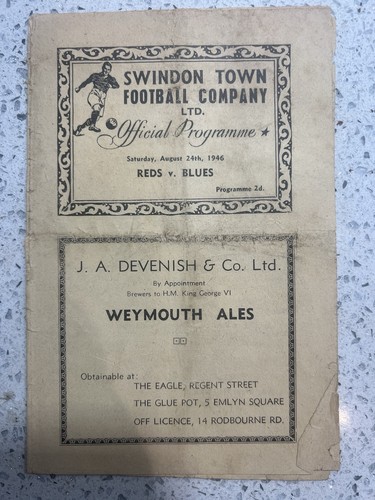 Rare swindon town - swindon,