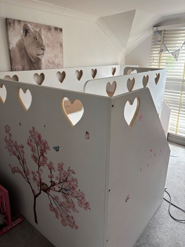 Mid sleeper bed with den - mid, and