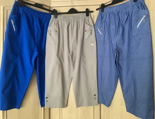 Ladies cropped trousers 4 - ladies,