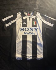 Vintage Juventus 1997/98 Home Shirt Zidane #21 | Kappa | SONY MiniDisc | Size L