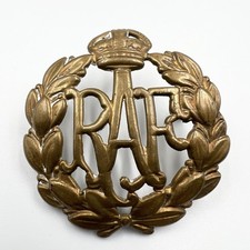 Genuine WW2 RAF Royal Air Force Cap Badge