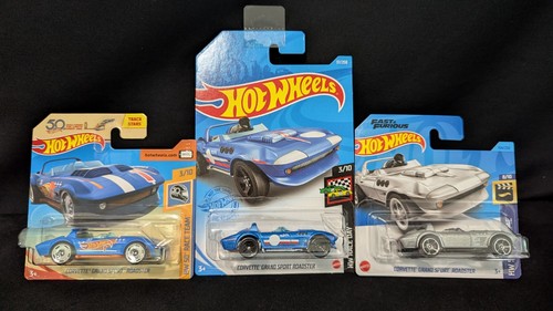 Hot wheels pack corvette - hot,