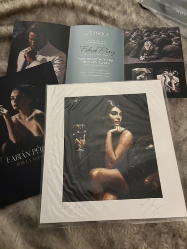 Fabian perez limited edition - fabian,