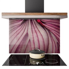 Glass splashback kitchen tile - splashback,