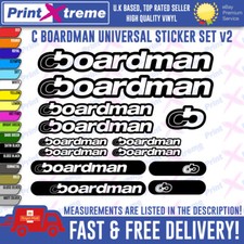 C BOARDMAN BIKES Decal