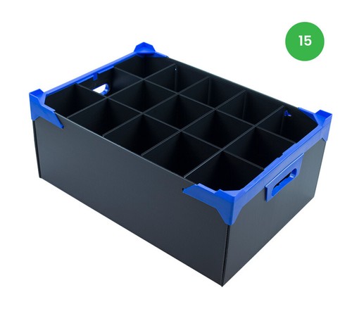 Glassware storage boxes totes - storage,