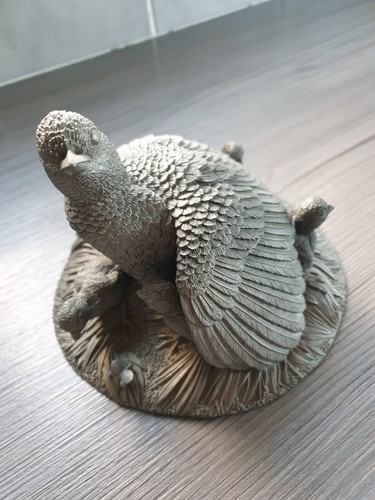 Franklin mint pewter quail - franklin,