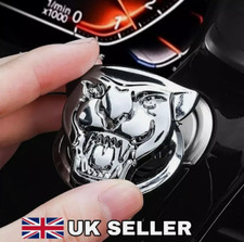 For JAGUAR XE XF XJ i E F-PACE Type Interior Start Stop Button Cover SILVER