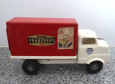 VINTAGE TRIANG TRANSPORT JUNIOR DIESEL SERIES DELIVERY VAN PRESSED STEEL
