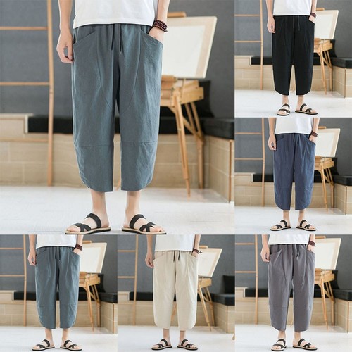 Men summer harem pants - harem,