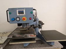 Adkins Pneumatic Double Heat Press Clothing Logo Machine