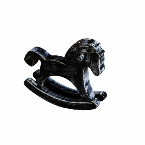 Wooden rocking horse nordic - rocking,
