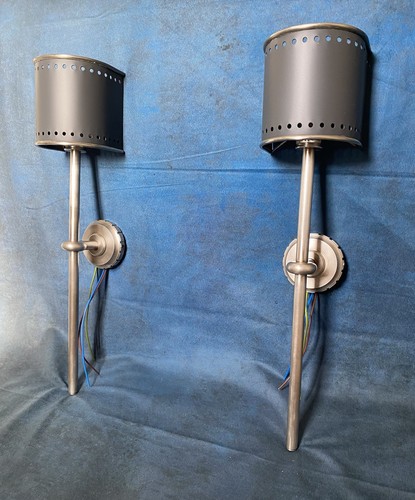 Vintage pair wall lights - pair,