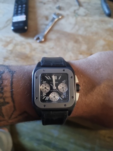 Mens cartier santos 100 - mens,