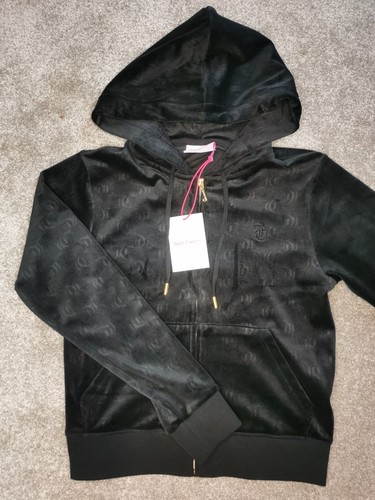 Juicy couture black velour - juicy,