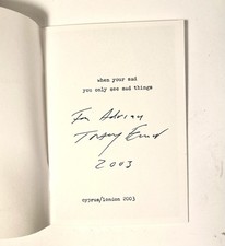 TRACEY EMIN Signed Booklet- Details of Depression 2003.  No. 293 / 1000