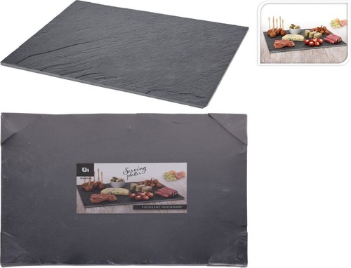 Slate plate natural - 28, cm