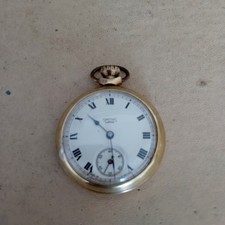 Lovely Vintage 1961 Smiths Empire Goldtone Pocket Watch Serviced New Crystal