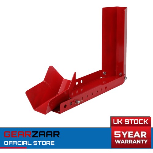 Motorcycle front wheel chock - front,