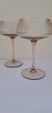 Pair Cocktail Martini Glasses
