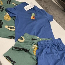 M & S BOYS 2 PACK SHORTIE