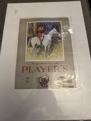 Vintage 1929 player navy - 1929, player’s