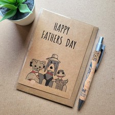 Hectors House Fathers Day card