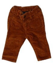 GAP Baby Boys Straight Corduroy Trousers 9-12 Months W16 L8 Brown Cotton NH29