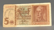 5 Reichsmark Banknote, 1942