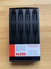 Alessi 4 Piece Pastry Fork Set