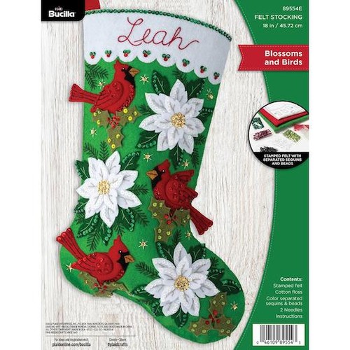 Bucilla felt christmas - bucilla, 18"