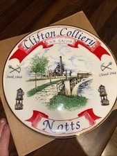 Mining Plate ( Clifton Colliery )