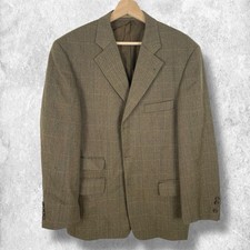Men’s Canda Tweed Jacket Hunting Shooting Size 40 M Green Khaki