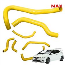 For Honda Civic Type R FN2 06-10 Silicone Intercooler Turbo Radiator Hose Yellow
