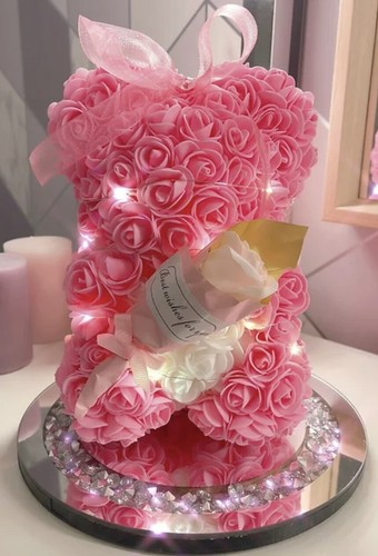 Bear with forever roses - bear,