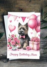 Cairn Terrier Birthday Card