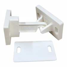 Sure Catch Static Caravan Door Retainer White 