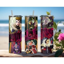 Disney villain 20oz tumbler - villain,
