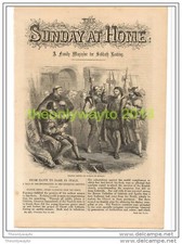 BEFORE THE MARQUIS IN 16thC ITALY, BOOK ILLUSTRATION (PRINT), 1862