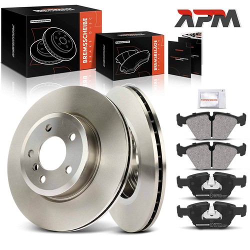 Front brake rotors pads - front,