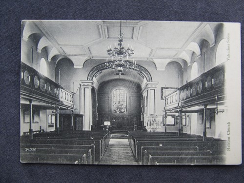 Very old postcard showing - postcard, the