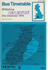 BRISTOL BUS TIMETABLE BOOK