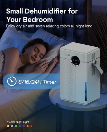 Small quiet dehumidifier 5l - small,