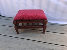 Vintage 1950s footstool - vintage,