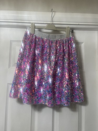 Next pink and blue sequin - and,