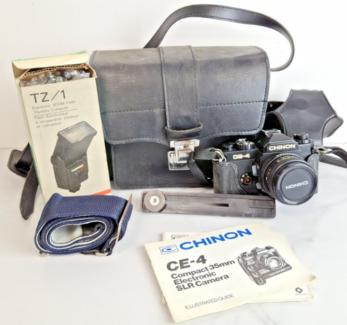 Chinon 35mm slr with - slr,