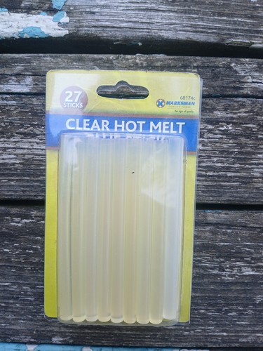 Clear hot melt glue sticks - hot,