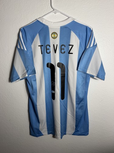 Carlos tevez signed argentina - signed,