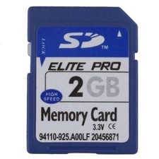 2GB Non-HC SD Card Standard