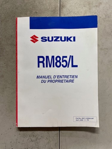 Sm369 suzuki rm85 - , rm85/l
